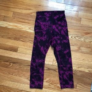 Lululemon Wunder Under High Rise Crops